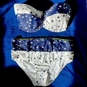 Convertible Bikini Set, cup-sized 30FF, underwired